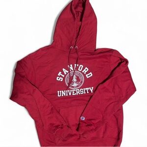Champion Red Men's Stanford University Hoodie